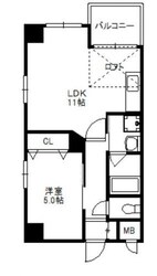 ファインポートＢ館の物件間取画像